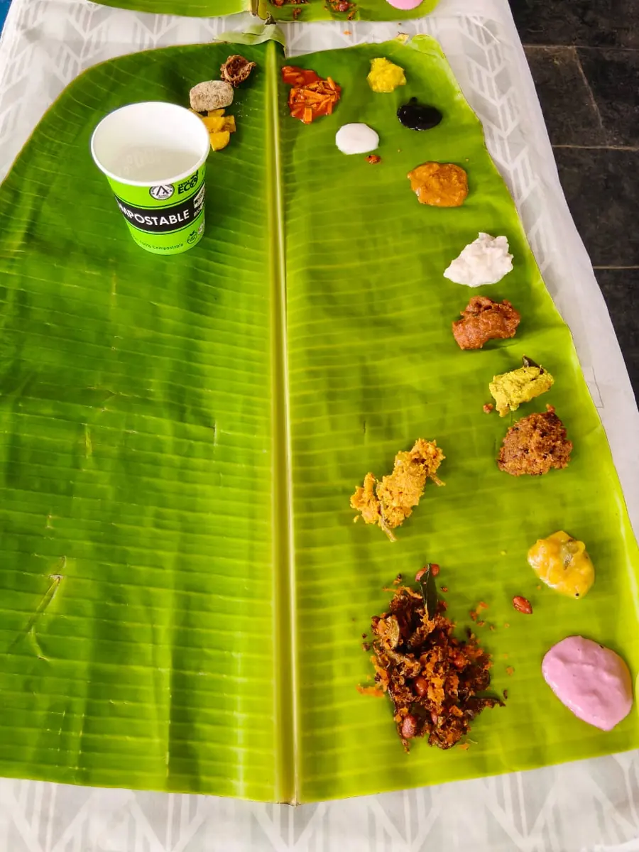 Traditional Sadhya